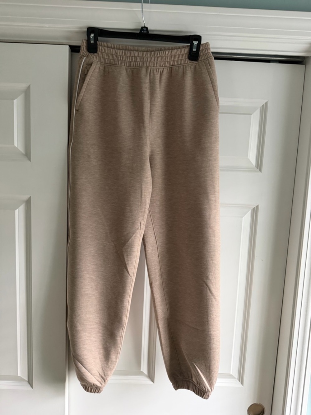 Abercrombie Neutral Beige Jogger Sweatpants